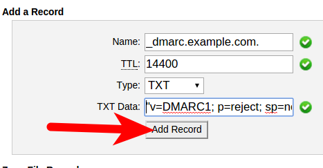 guardando DMARC settings